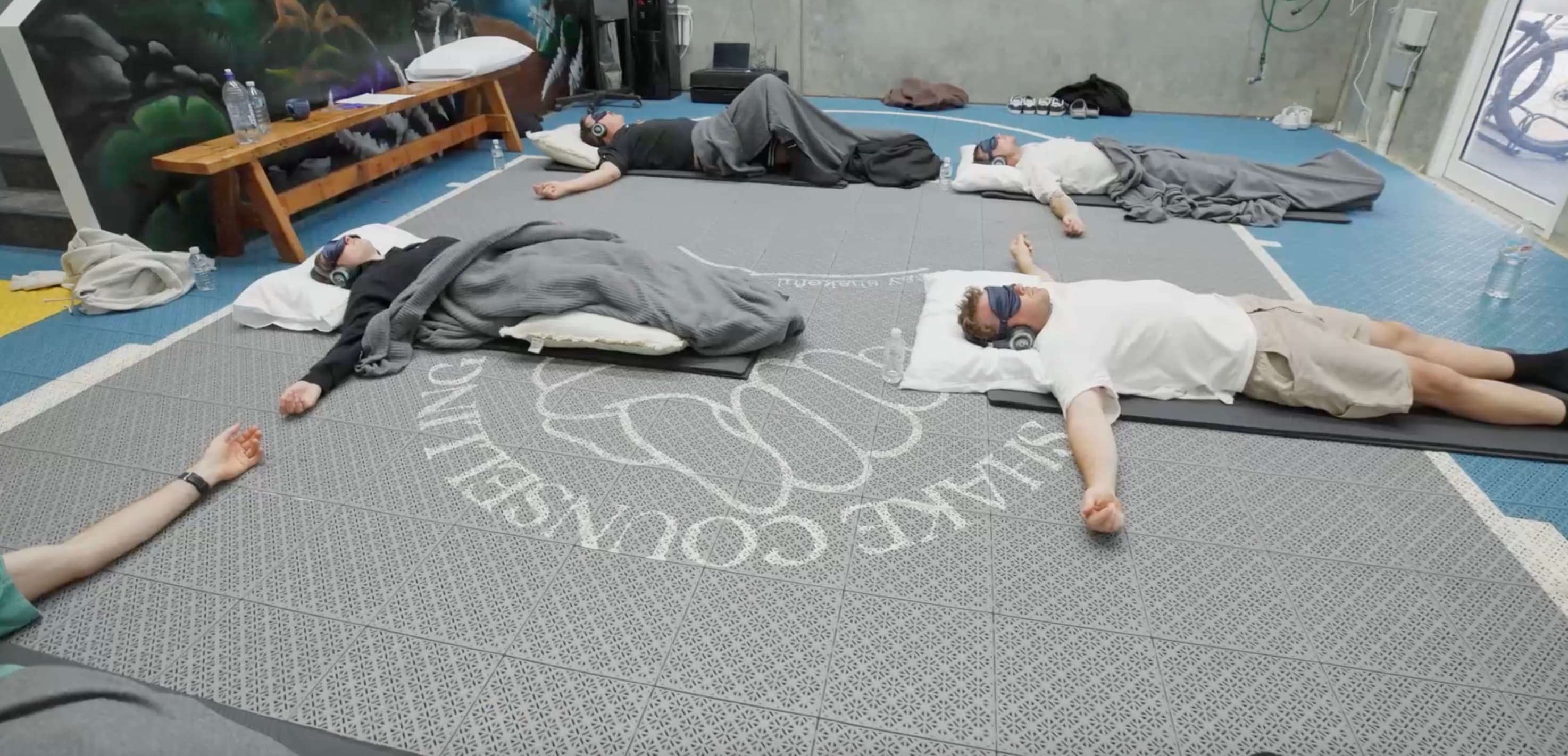 9D Breathwork session in progress